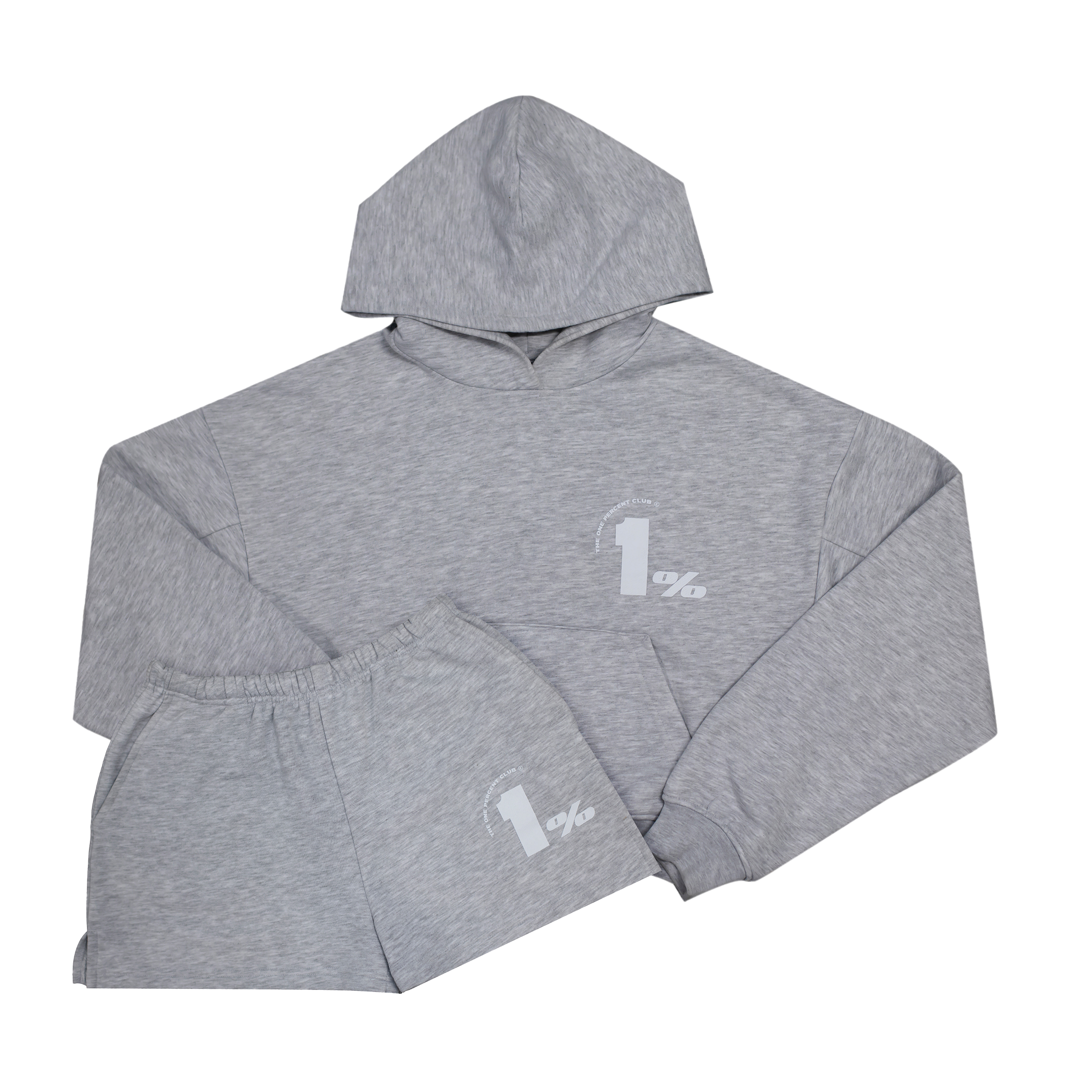 1% Women's Grey Two-Piece Set – The Pulse