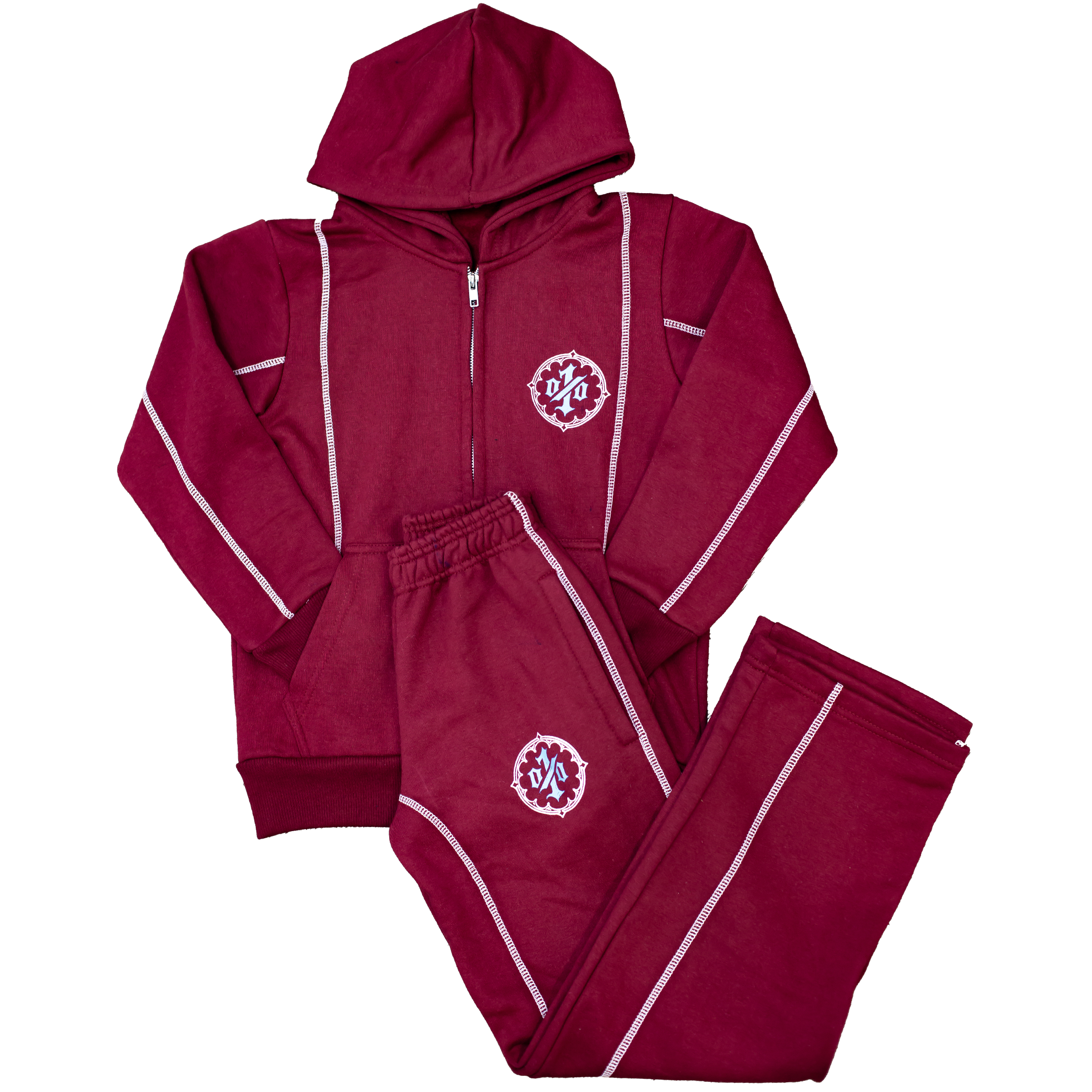 THE LUXOR TRACKSUIT— CLARET