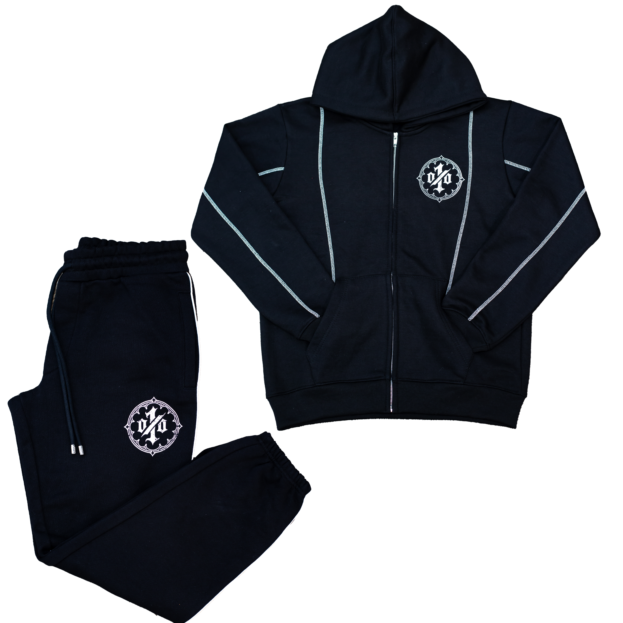 THE LUXOR TRACKSUIT — BLACK