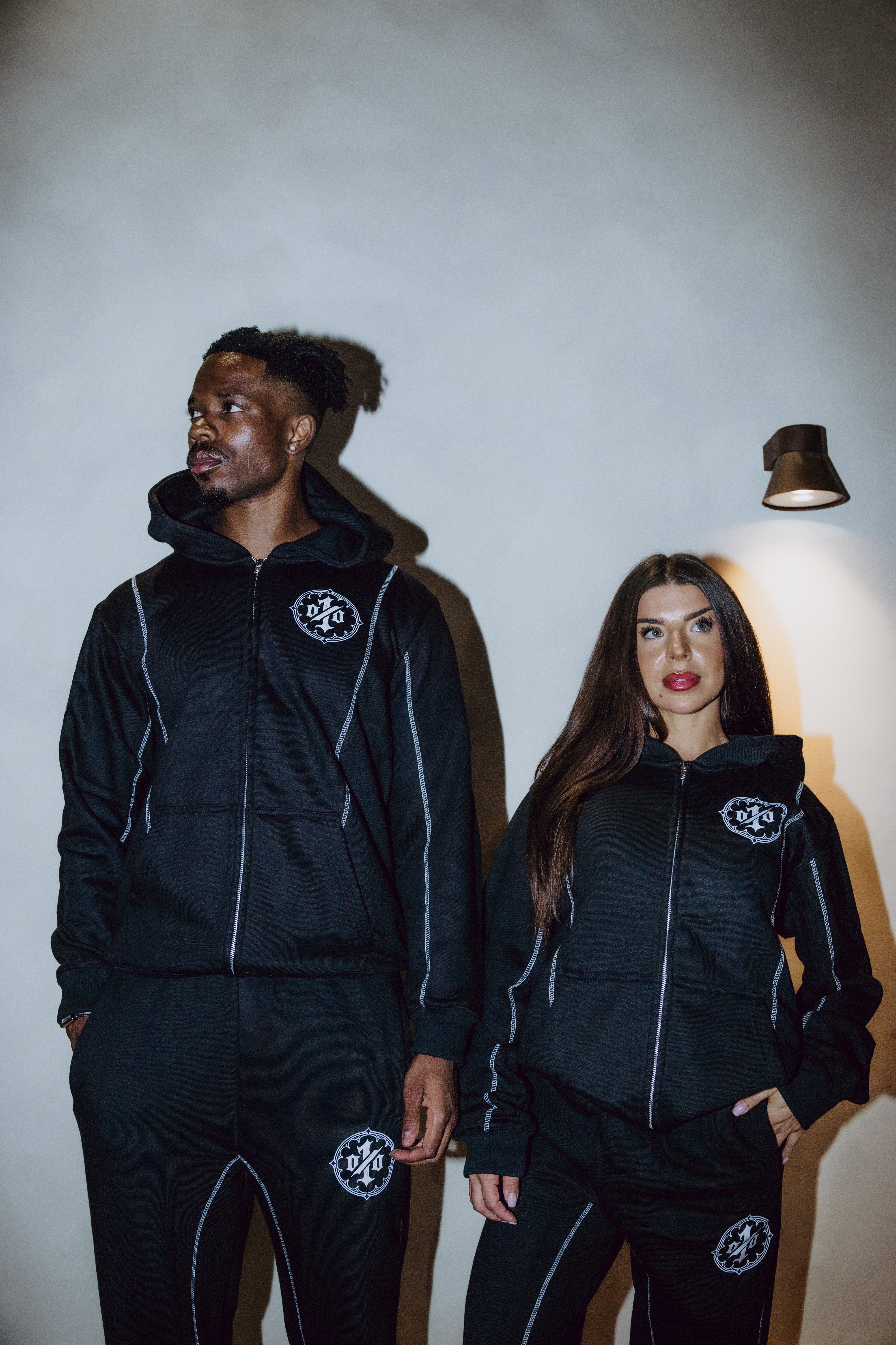 THE LUXOR TRACKSUIT — BLACK