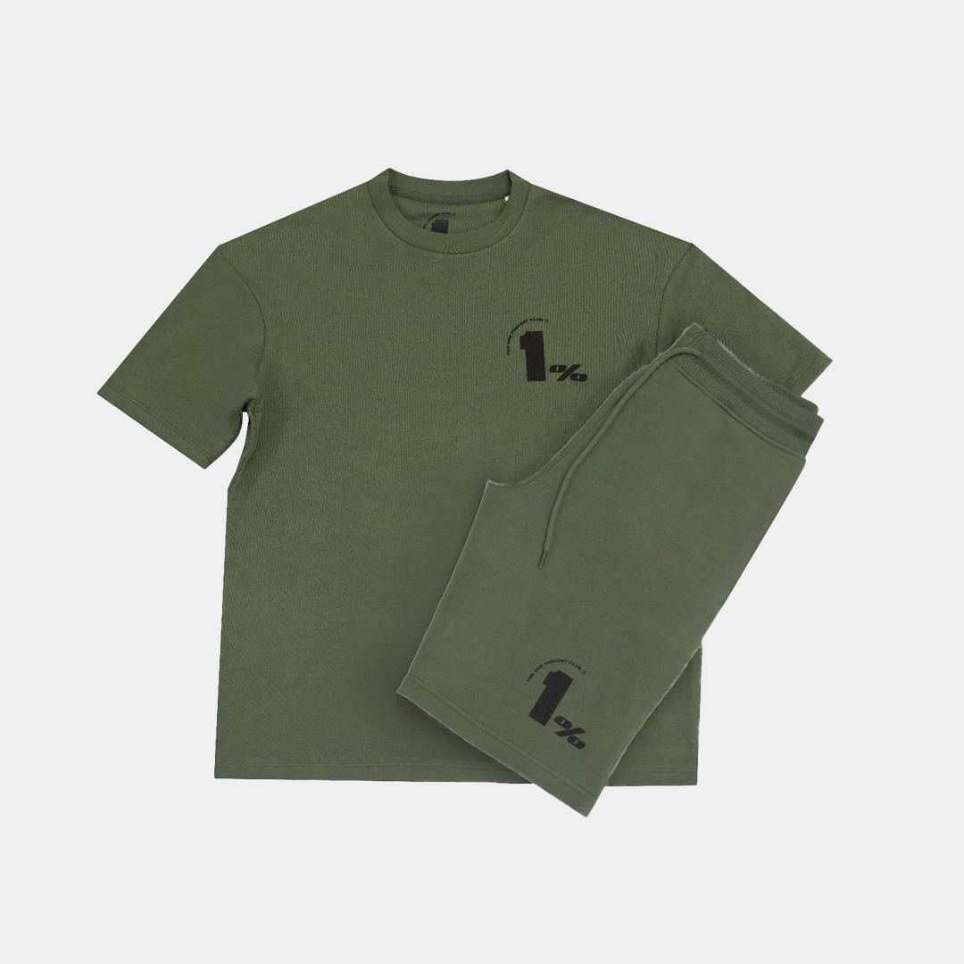 1% Shorts Set
