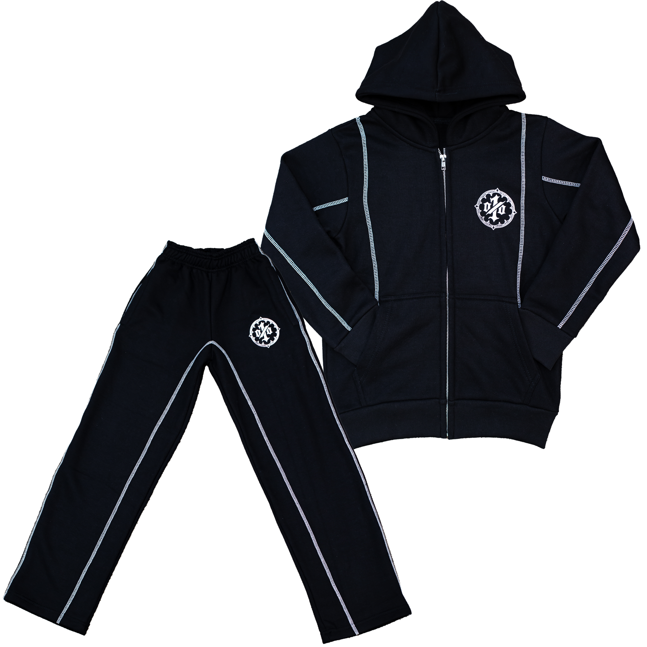 THE LUXOR TRACKSUIT — BLACK