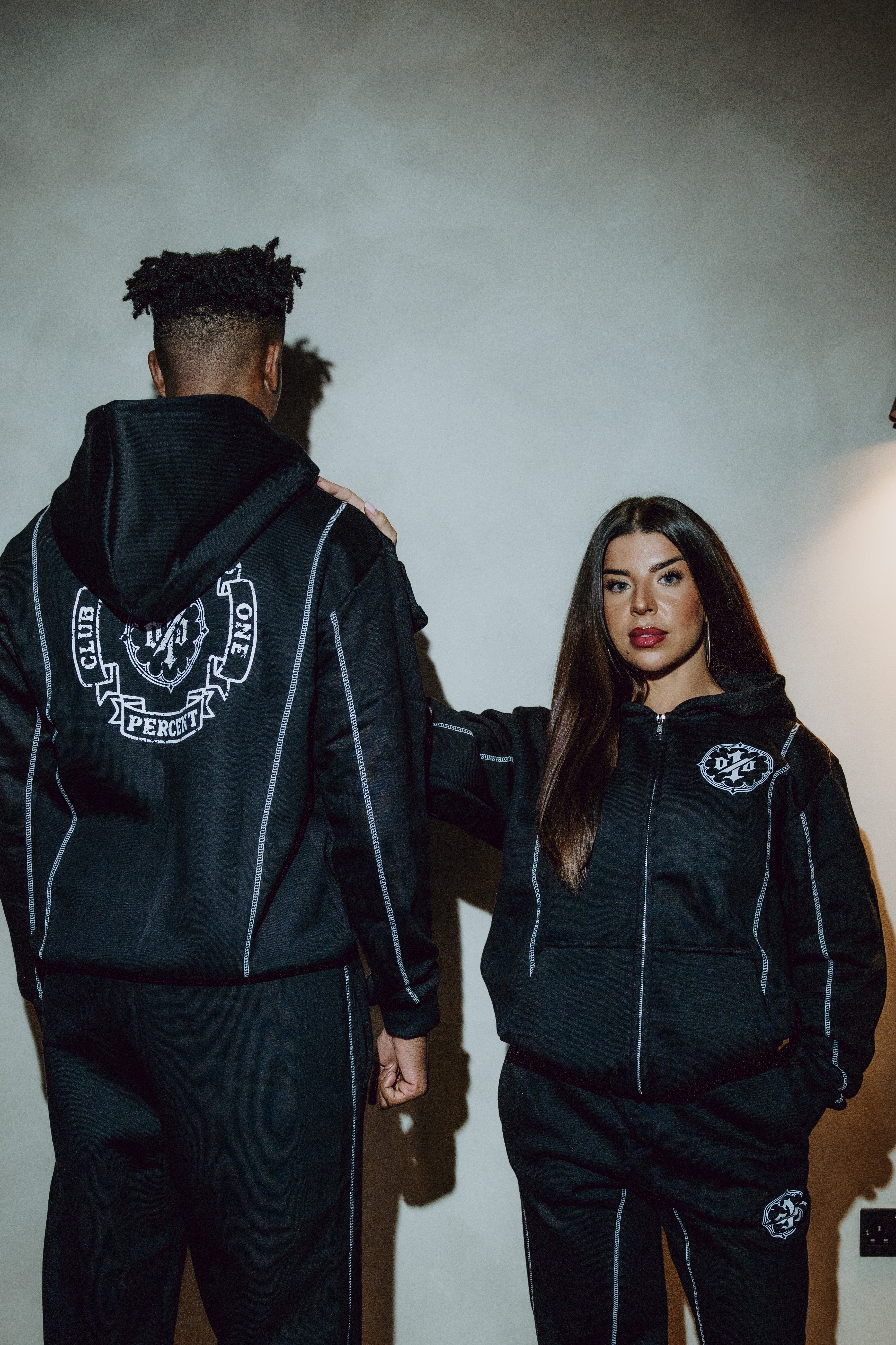 THE LUXOR TRACKSUIT — BLACK